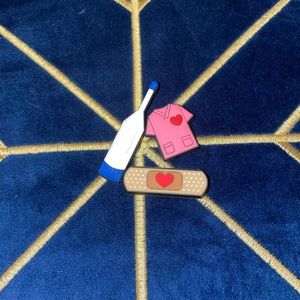 Croc charms…”medical” set